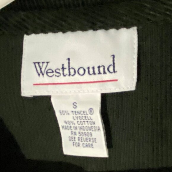 Westbound Sleeveless Corduroy Maxi Dress S Forest Green Western Earthy Boho - Picture 6 of 8